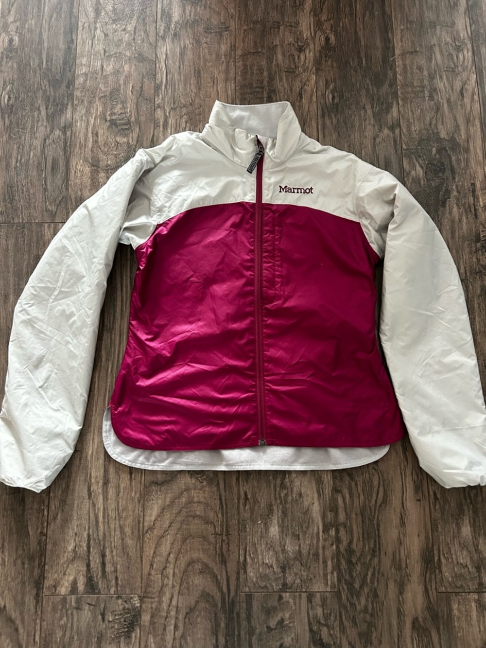 Marmot Women's Magenta and White Lightweight Jacket